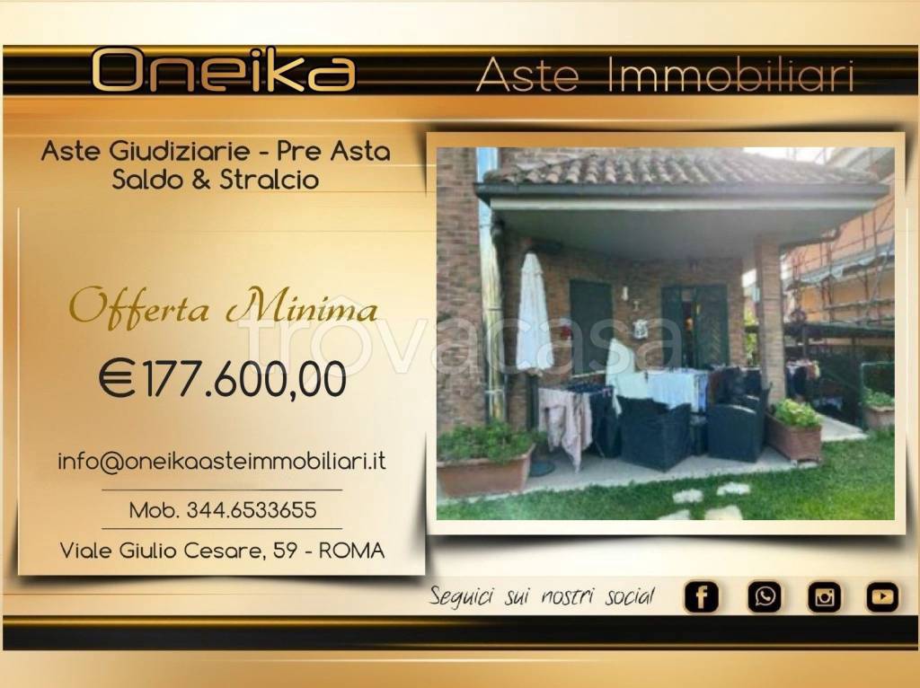 casa indipendente in vendita a Roma in zona La Pisana