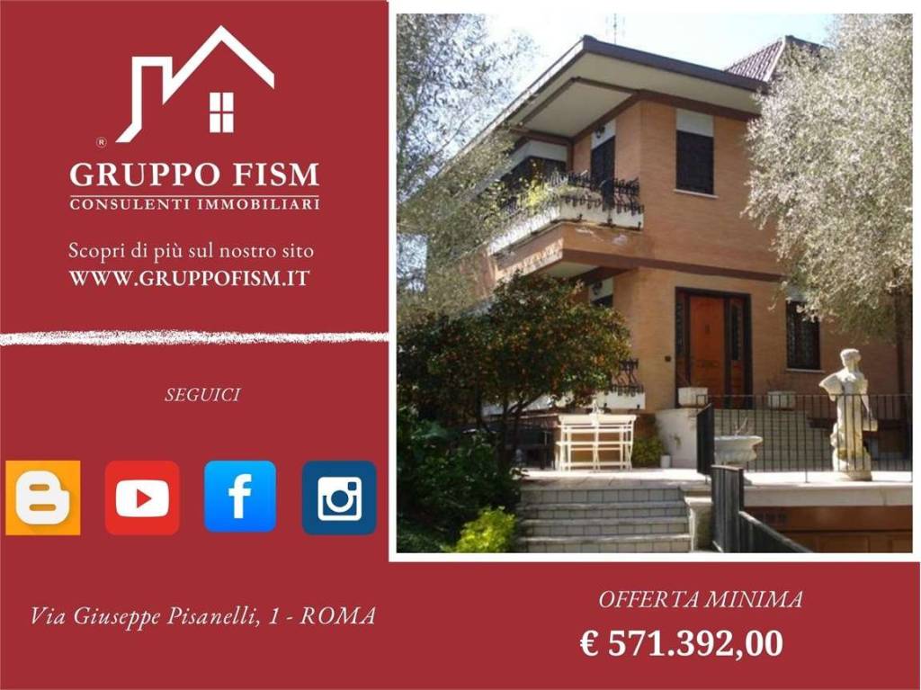 casa indipendente in vendita a Roma in zona Mezzocammino