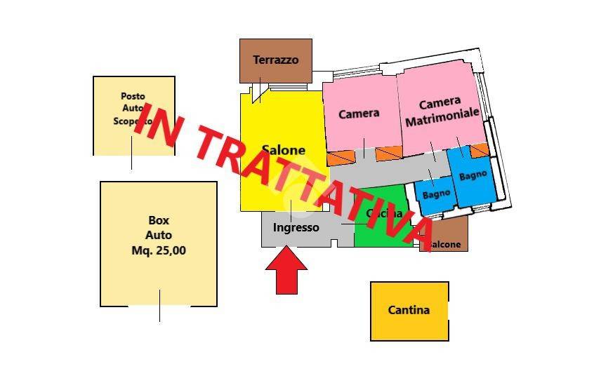 appartamento in vendita a Roma in zona Salario