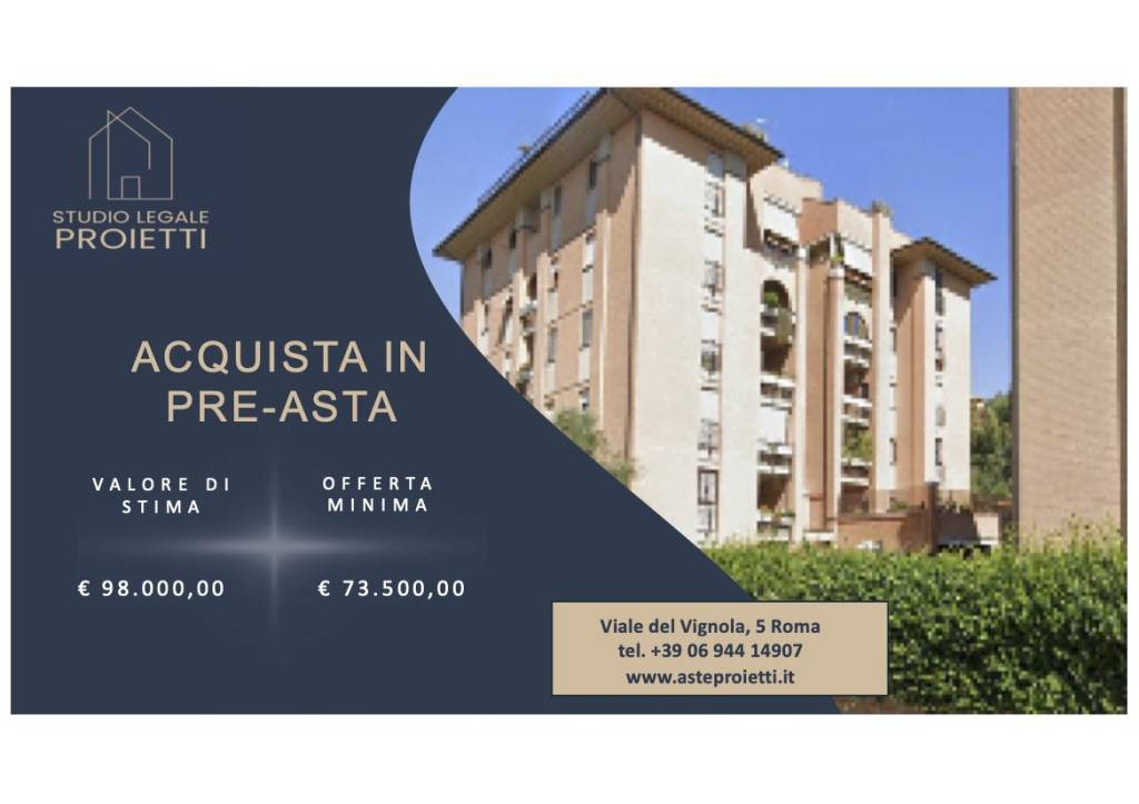 appartamento in vendita a Roma