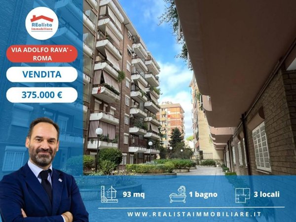appartamento in vendita a Roma in zona Ardeatino