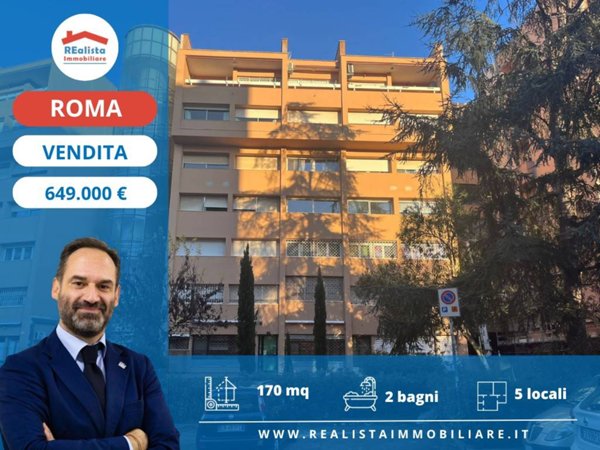 appartamento in vendita a Roma in zona Vigna Murata