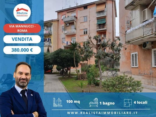 appartamento in vendita a Roma in zona Ostiense