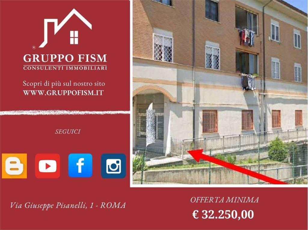 appartamento in vendita a Roma in zona Borghesiana