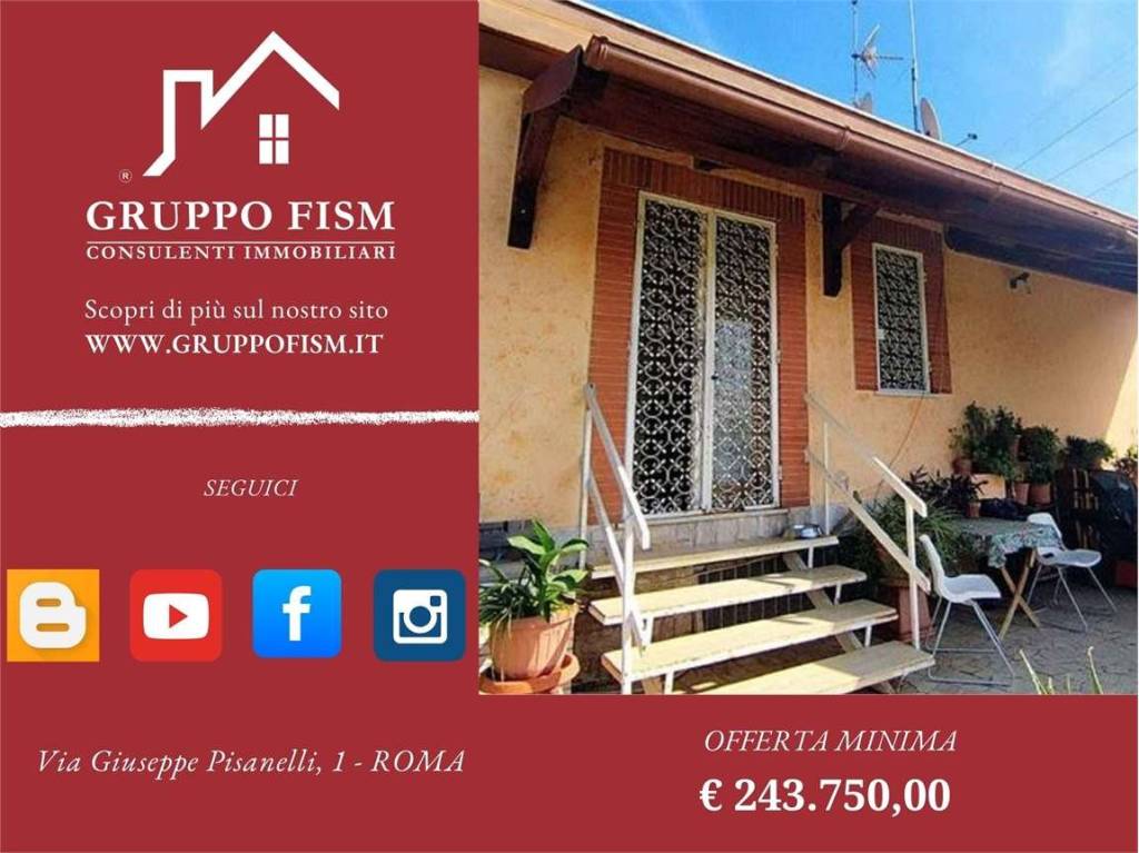 appartamento in vendita a Roma in zona Lunghezza