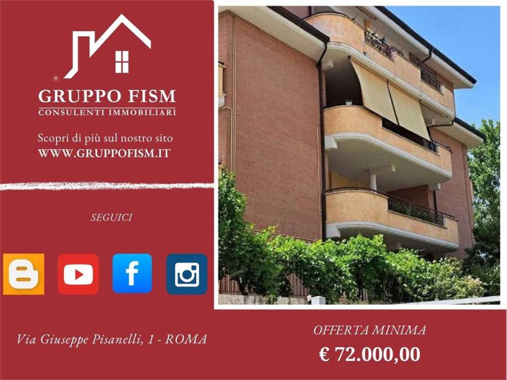 appartamento in vendita a Roma in zona Ponte Galeria
