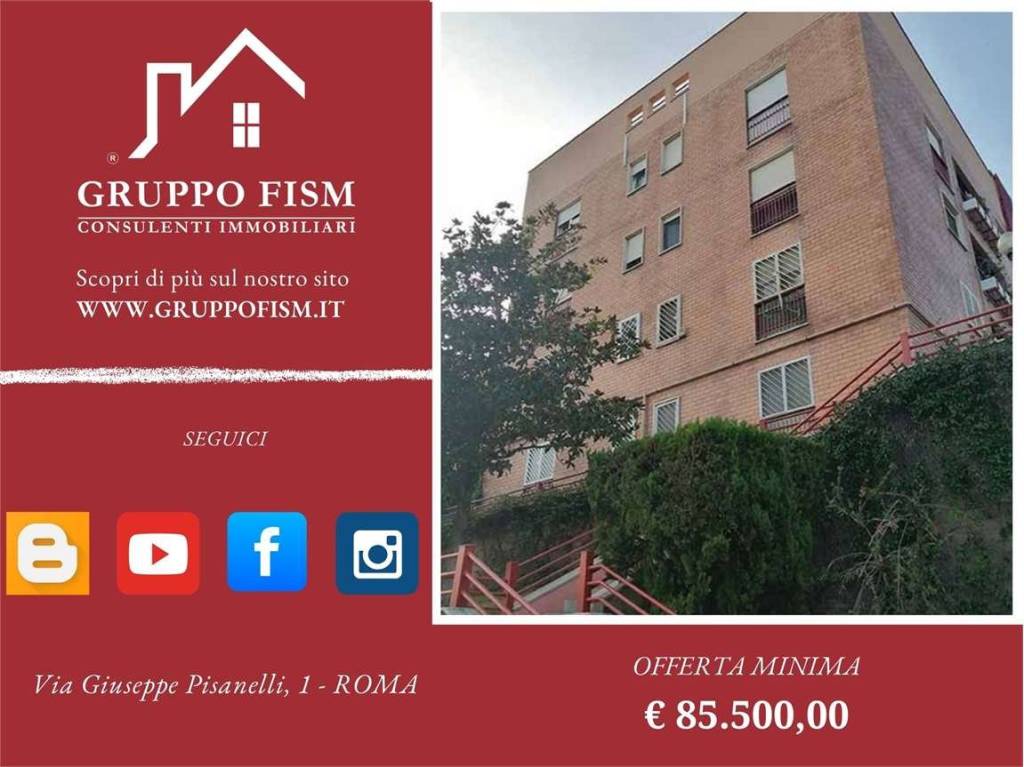 appartamento in vendita a Roma in zona Colle del Sole