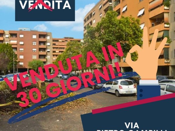 appartamento in vendita a Roma in zona Ponte Mammolo