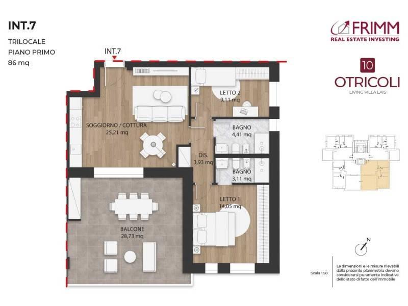 appartamento in vendita a Roma