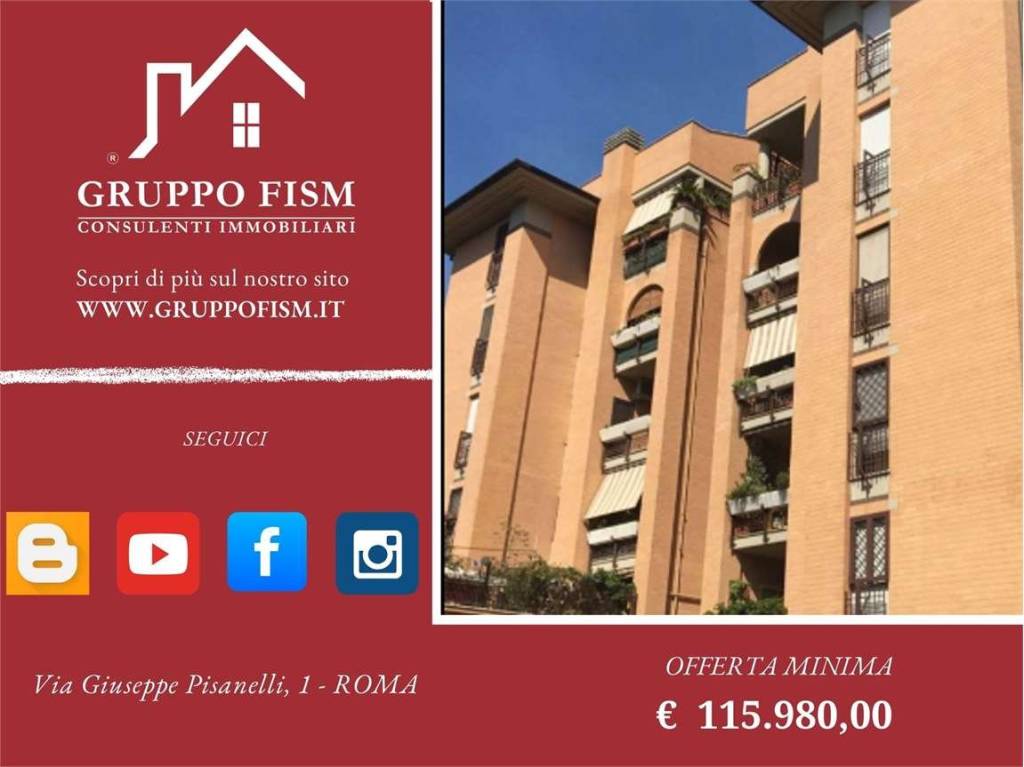 appartamento in vendita a Roma in zona Magliana Vecchia