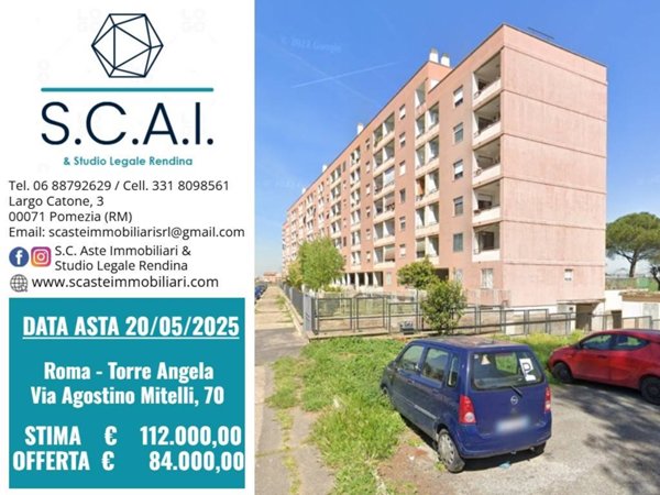 appartamento in vendita a Roma in zona Torre Angela