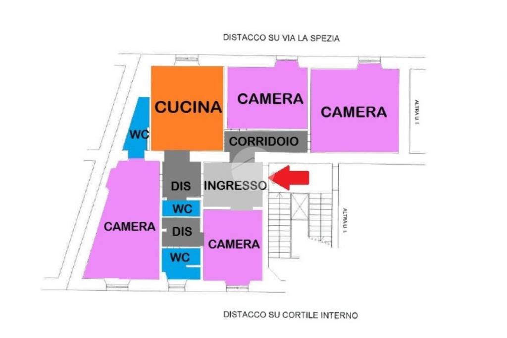 appartamento in vendita a Roma in zona Tuscolano
