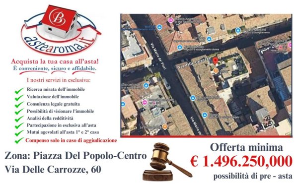 appartamento in vendita a Roma in zona Campo Marzio