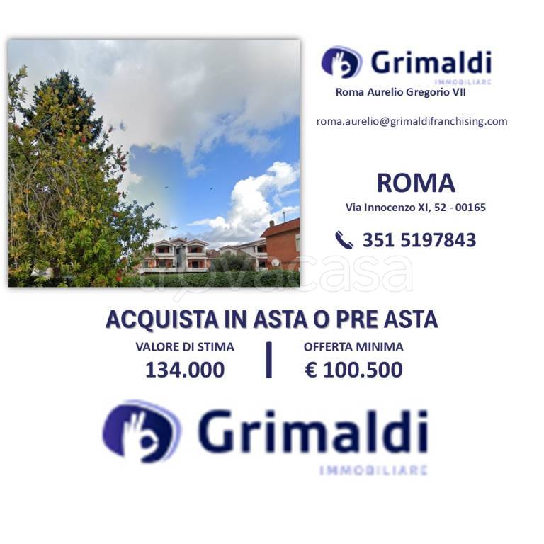 appartamento in vendita a Roma in zona Massimina/Casal Lumbroso