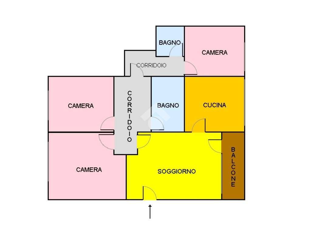 appartamento in vendita a Roma in zona Spinaceto