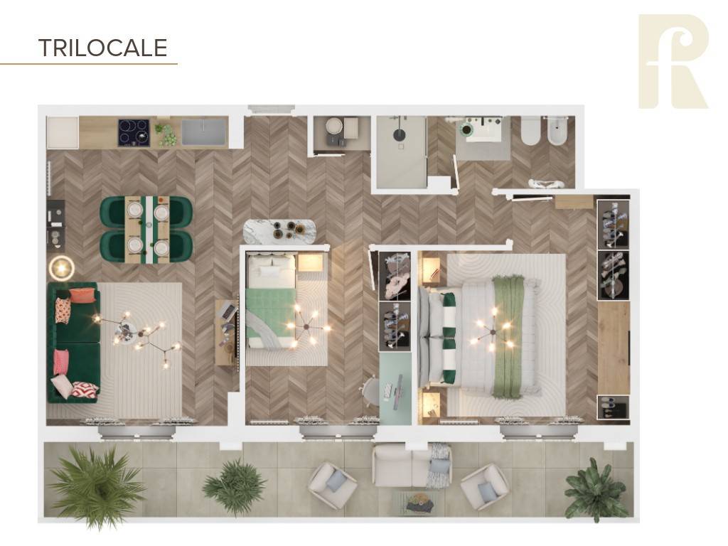 appartamento in vendita a Roma in zona Salario