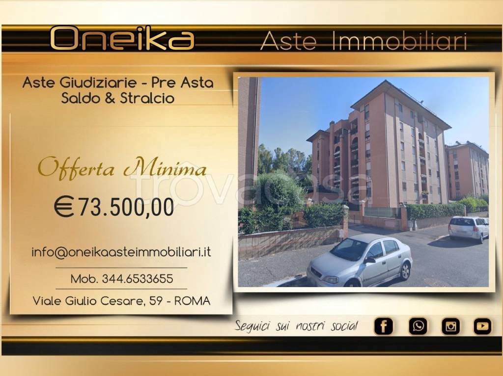 appartamento in vendita a Roma