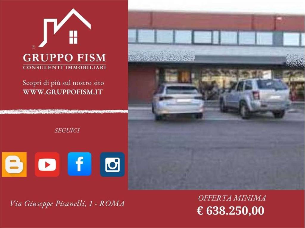 locale commerciale in vendita a Roma in zona Portuense