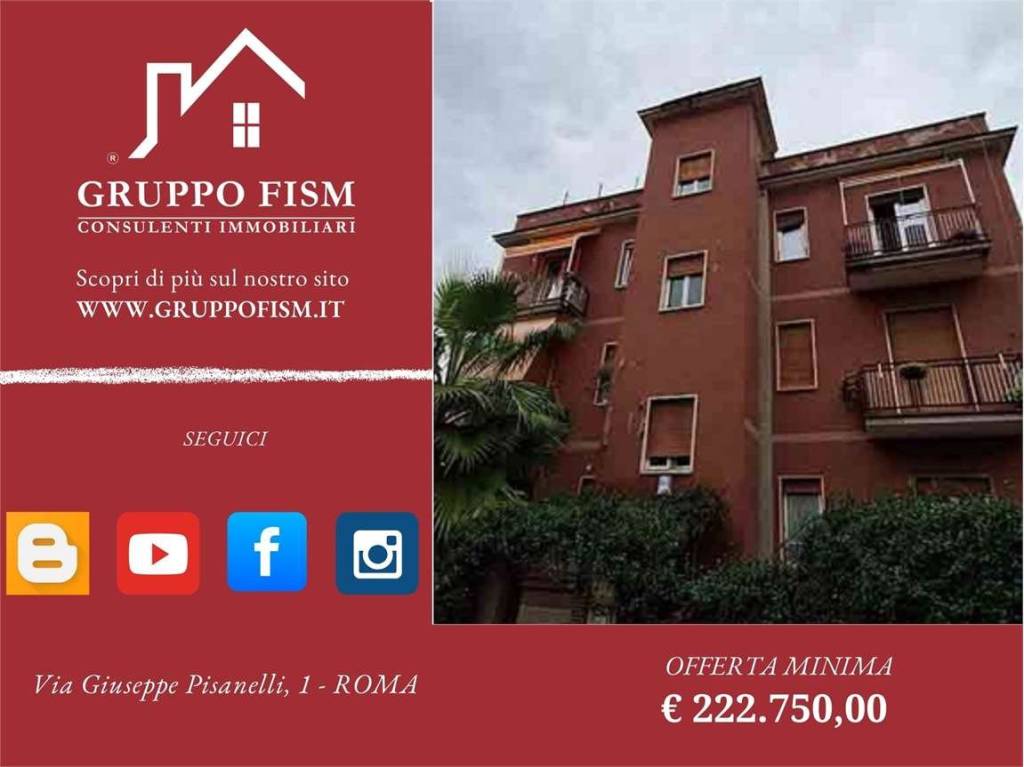appartamento in vendita a Roma in zona Aurelio
