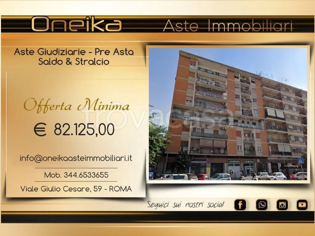 appartamento in vendita a Roma in zona Prenestino-Labicano