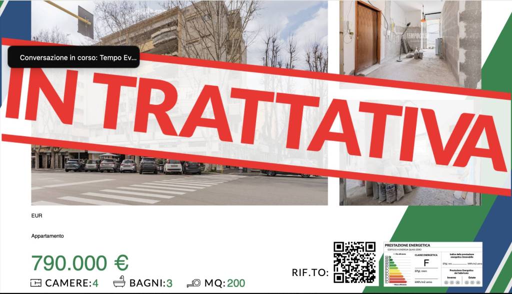 appartamento in vendita a Roma in zona EUR