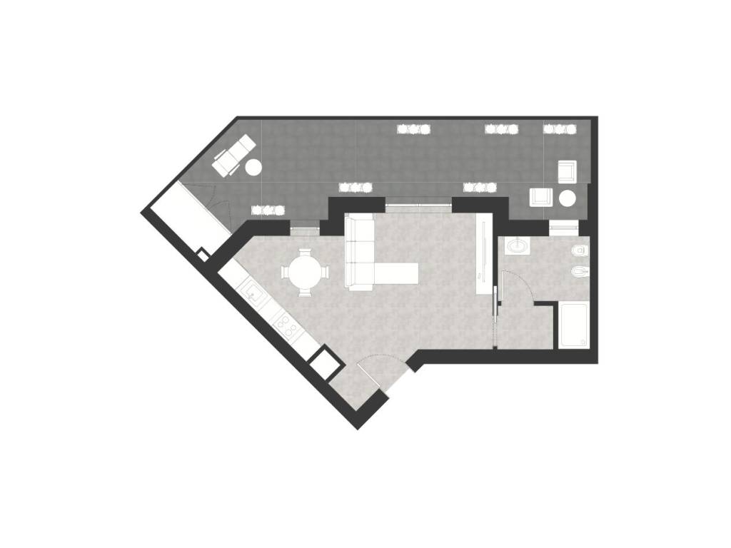 appartamento in vendita a Roma in zona Tor Sapienza