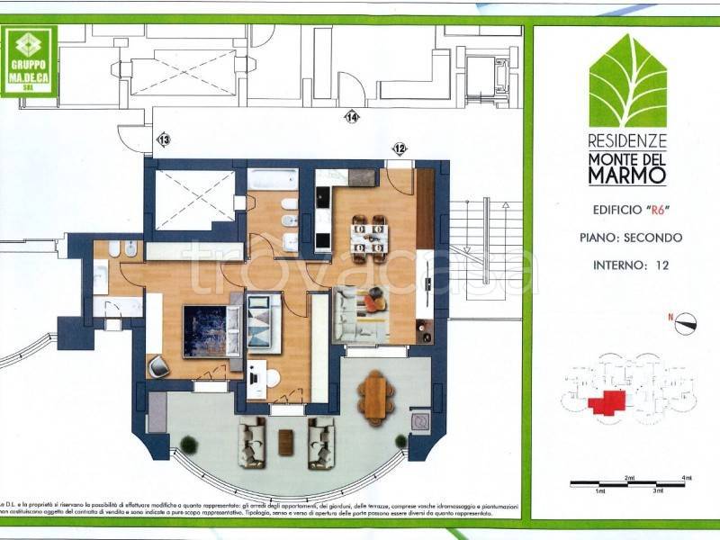 appartamento in vendita a Roma in zona Primavalle