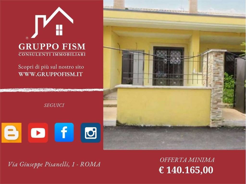 casa indipendente in vendita a Roma in zona Torre Gaia