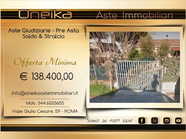 casa indipendente in vendita a Roma in zona Giardini di Corcolle