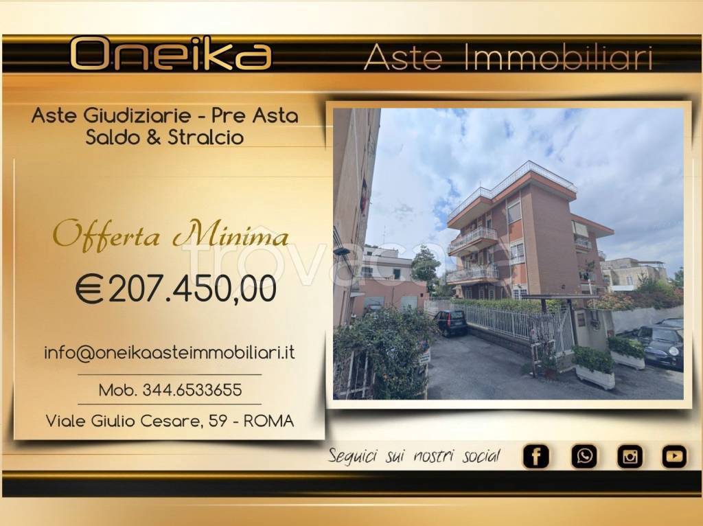 appartamento in vendita a Roma in zona Tor Sapienza