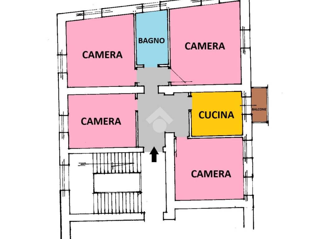 appartamento in vendita a Roma in zona Nomentano