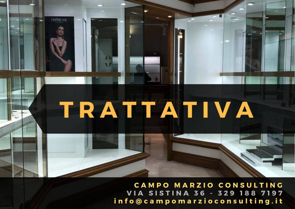 negozio in vendita a Roma in zona Campo Marzio