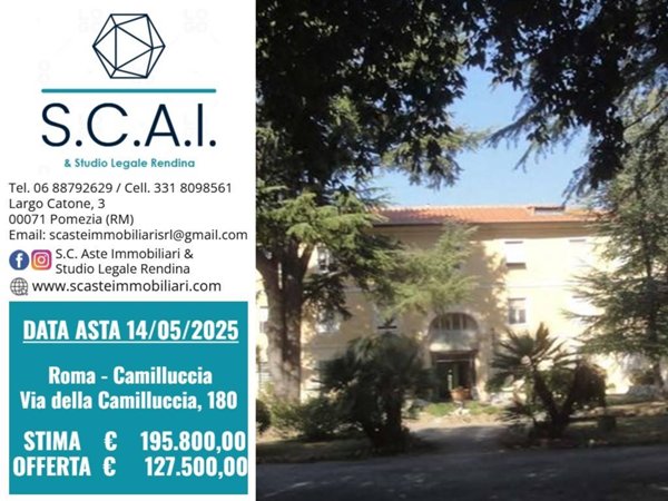 appartamento in vendita a Roma
