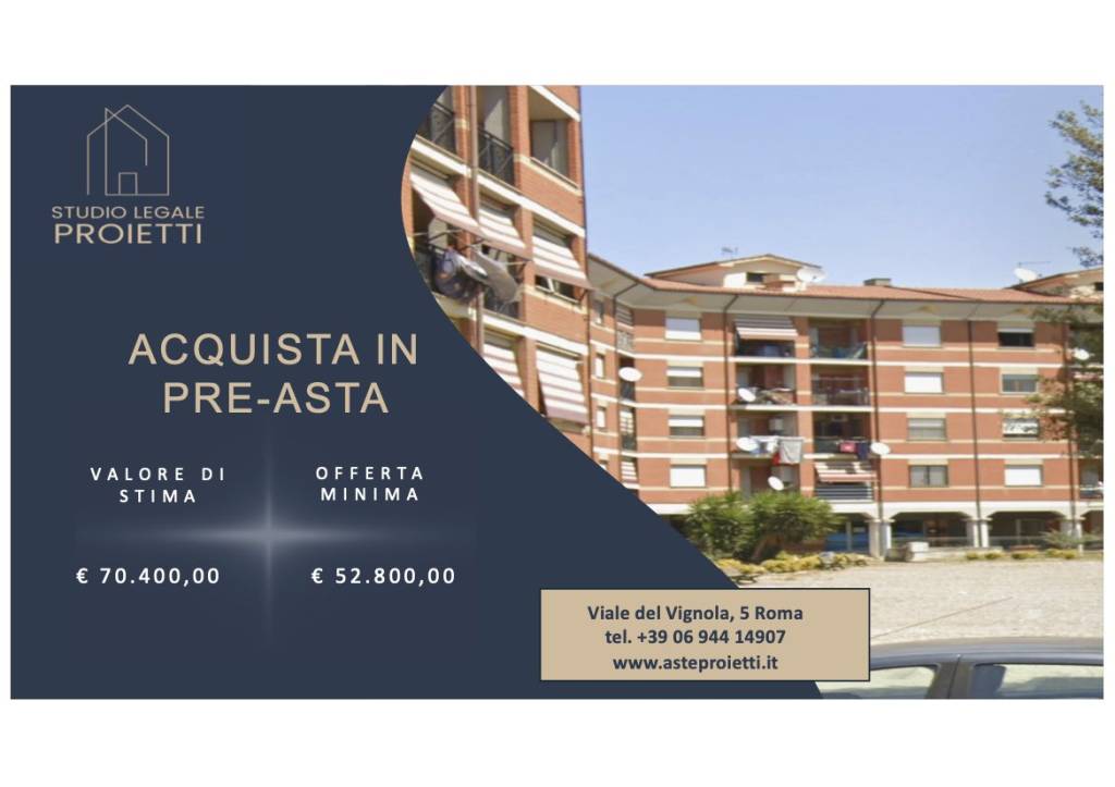 appartamento in vendita a Roma in zona Borghesiana