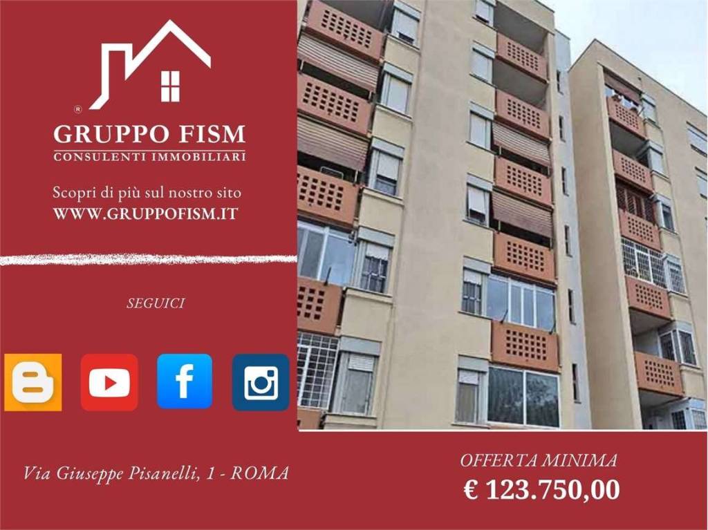 appartamento in vendita a Roma in zona Fidene