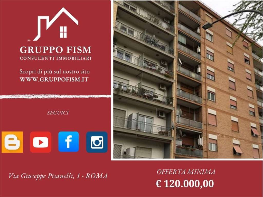 appartamento in vendita a Roma in zona Collatino