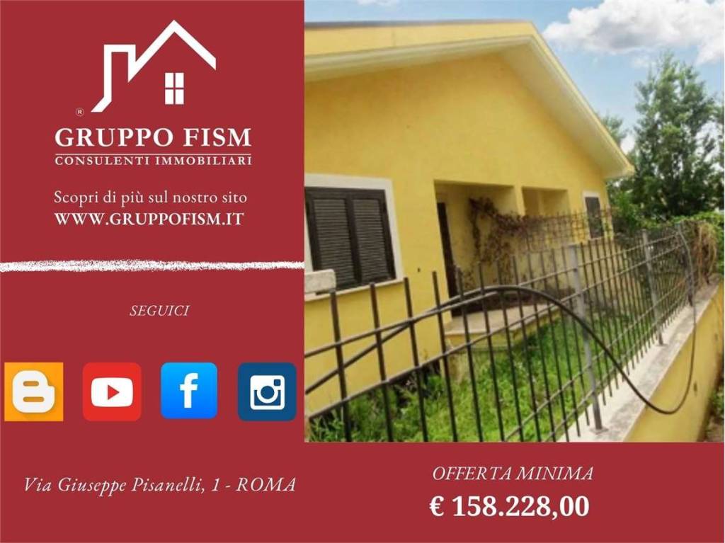 casa indipendente in vendita a Roma in zona Torre Gaia