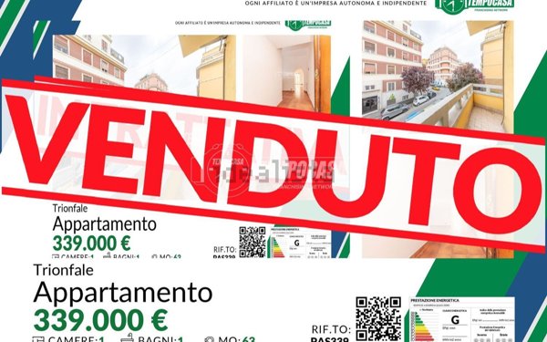 appartamento in vendita a Roma in zona Trionfale