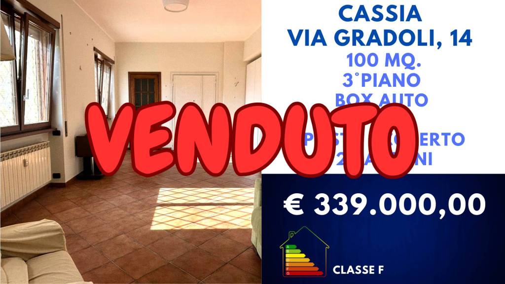 appartamento in vendita a Roma in zona Tomba di Nerone