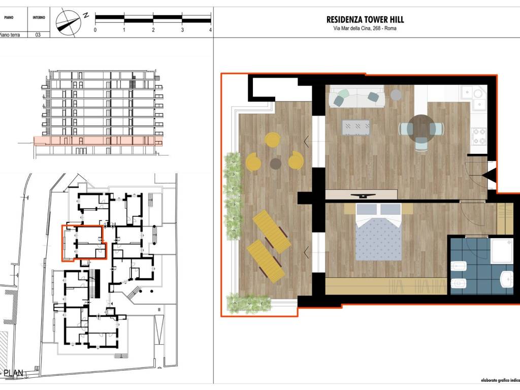 appartamento in vendita a Roma in zona Torrino