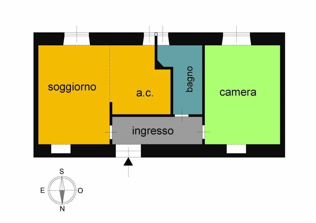 appartamento in vendita a Roma in zona Gianicolense