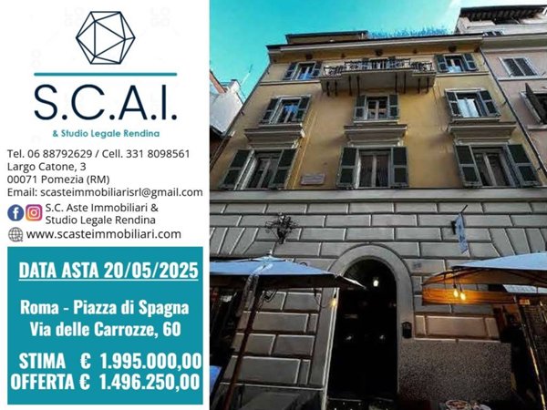 appartamento in vendita a Roma in zona Campo Marzio