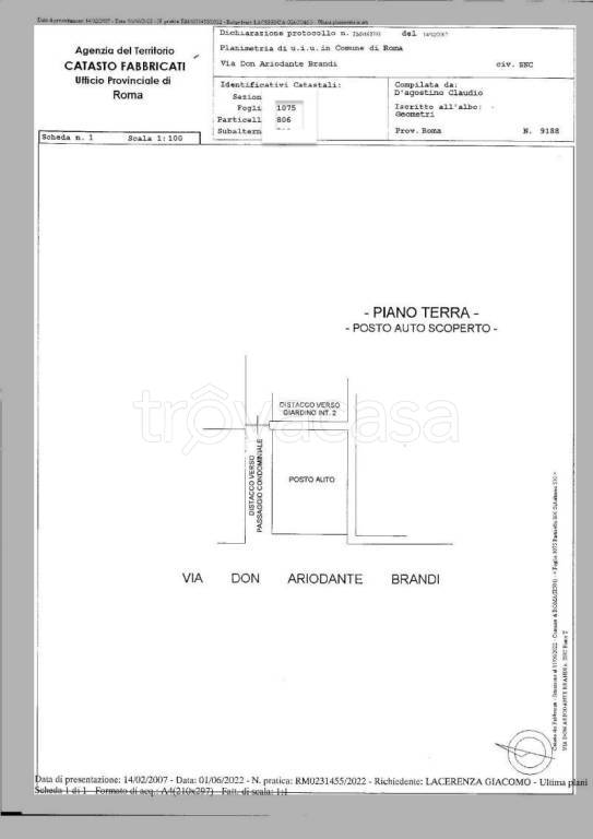 casa indipendente in vendita a Roma in zona Torricola