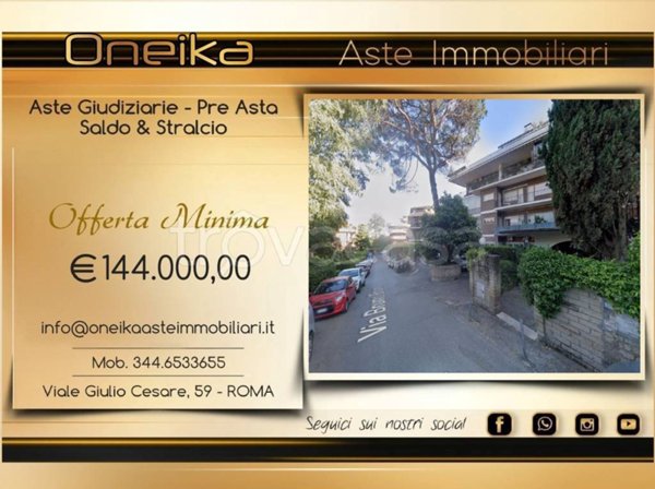 appartamento in vendita a Roma in zona Tomba di Nerone