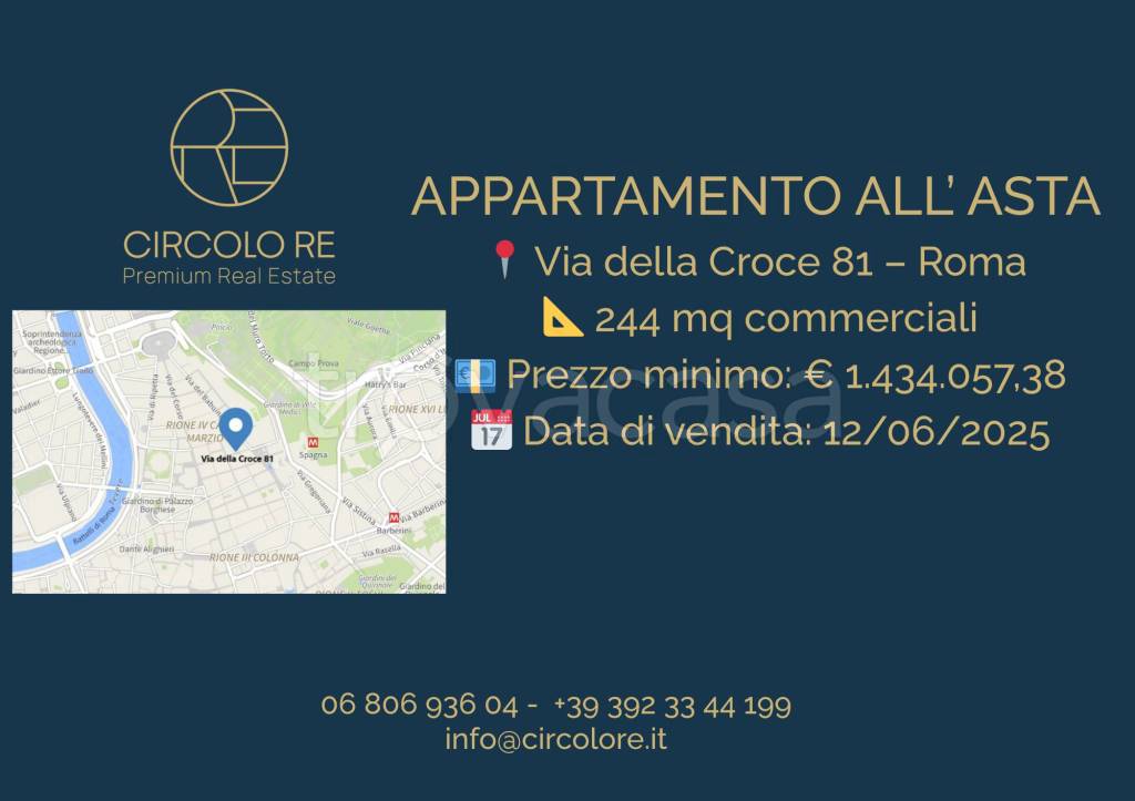 appartamento in vendita a Roma in zona Campo Marzio