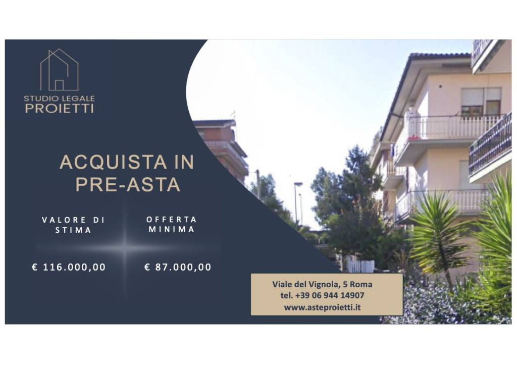 appartamento in vendita a Roma in zona Lunghezza