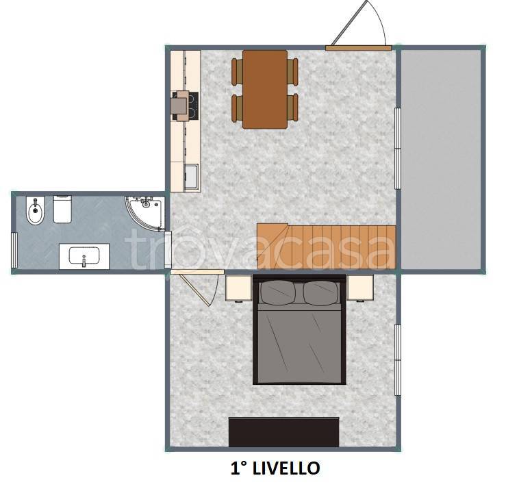 appartamento in vendita a Roma in zona Colle del Sole