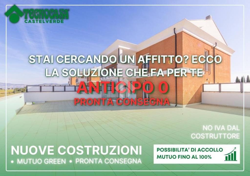 appartamento in vendita a Roma in zona Castelverde