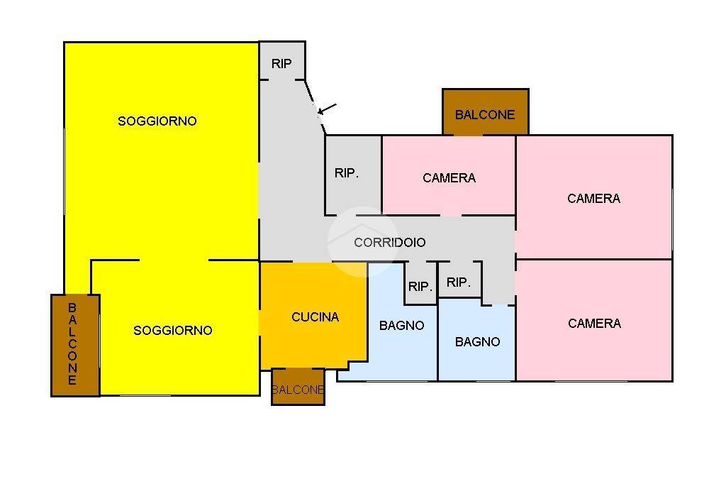 appartamento in vendita a Roma in zona EUR
