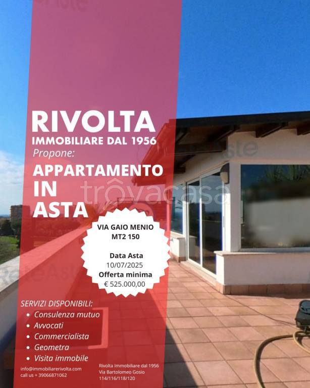 appartamento in vendita a Roma in zona Appio Claudio